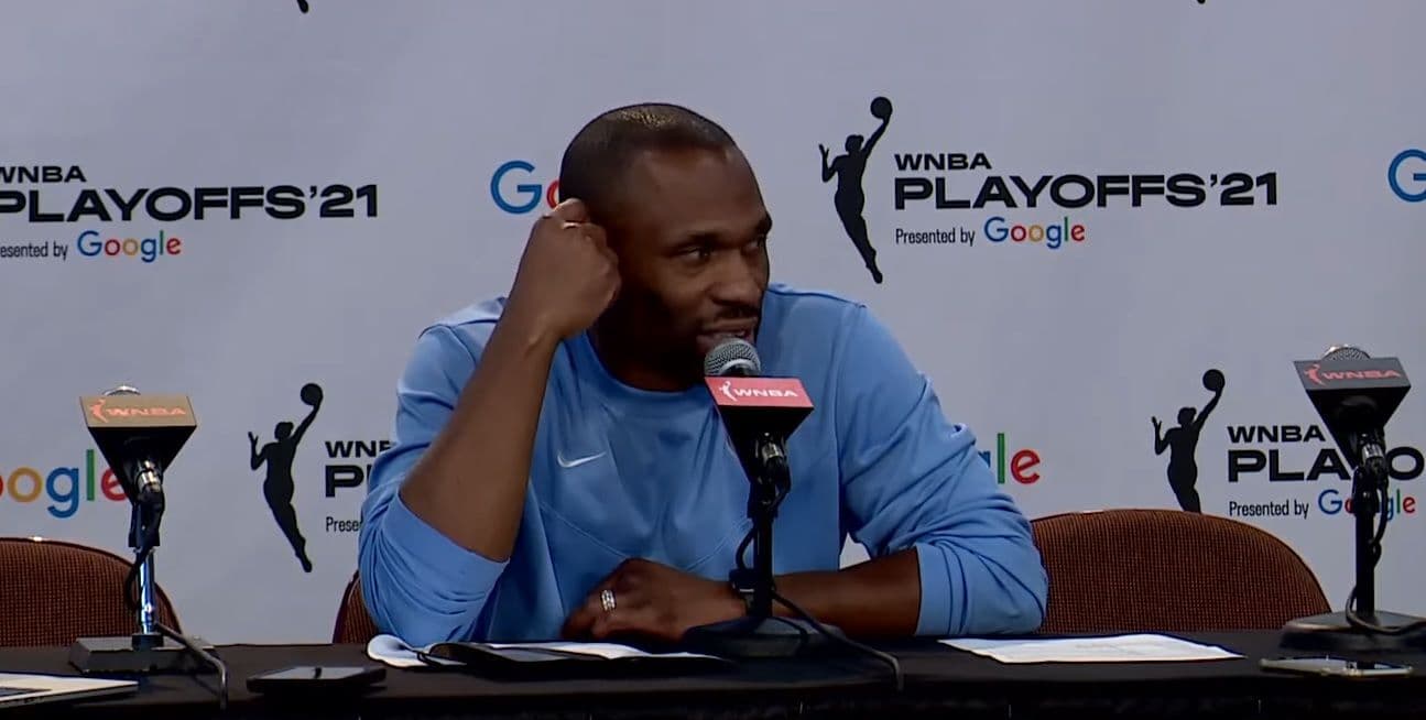 James Wade en finale WNBA avec Chicago