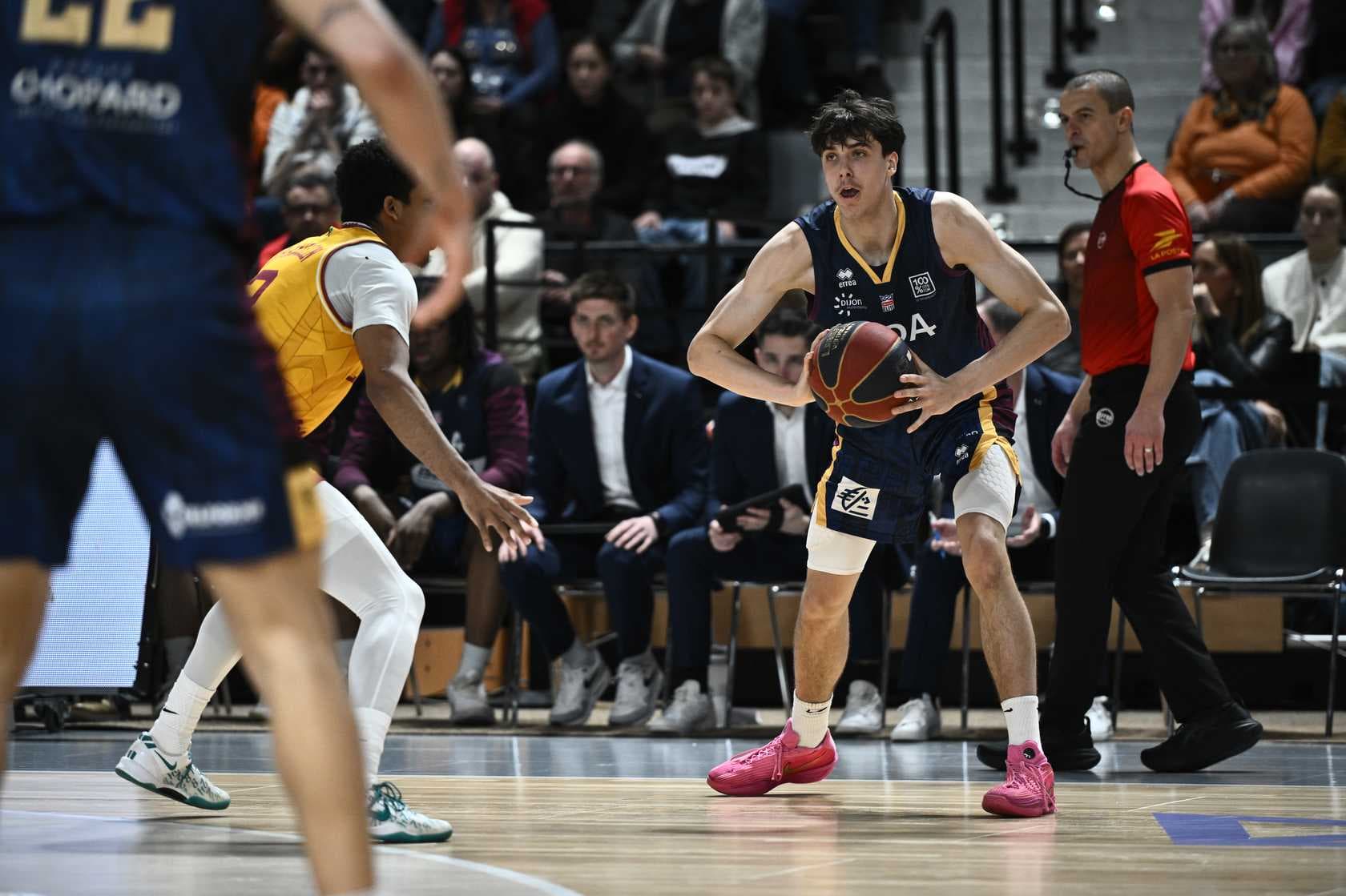 Tom Audry explose ses records en Betclic ELITE malgré la lourde défaite de la JDA contre Limoges