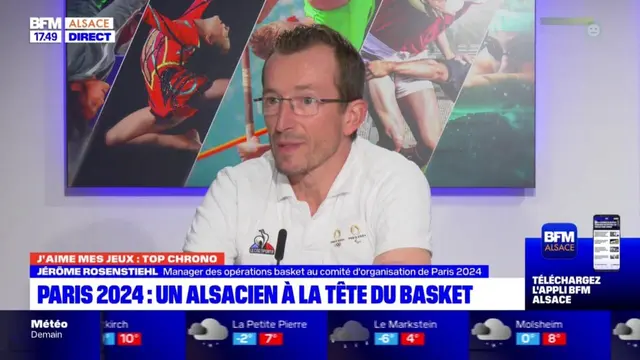 Jérôme Rosenstiehl, futur président de la SIG Strasbourg