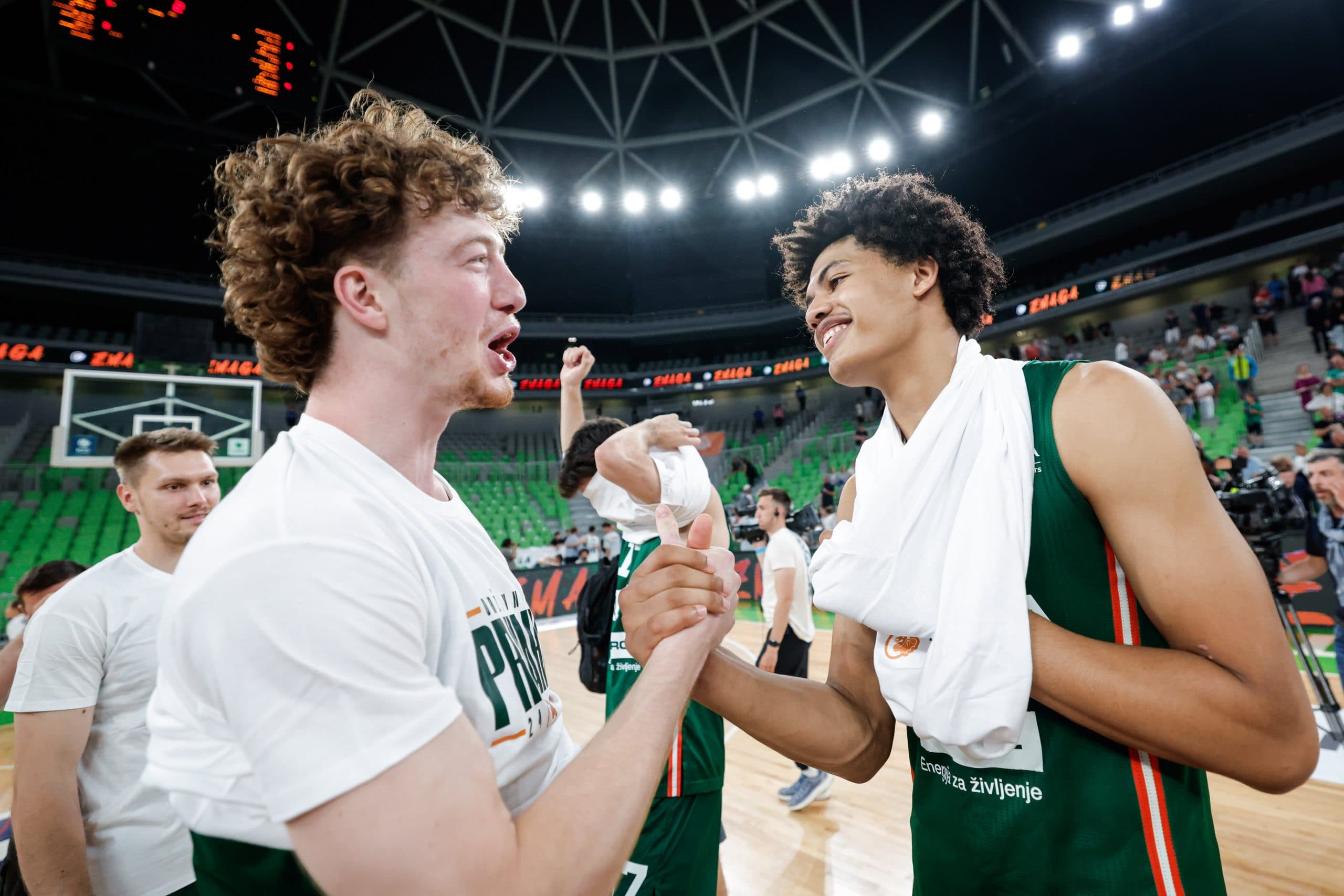 Joan Beringer termine champion de Slovénie avant la Draft NBA
