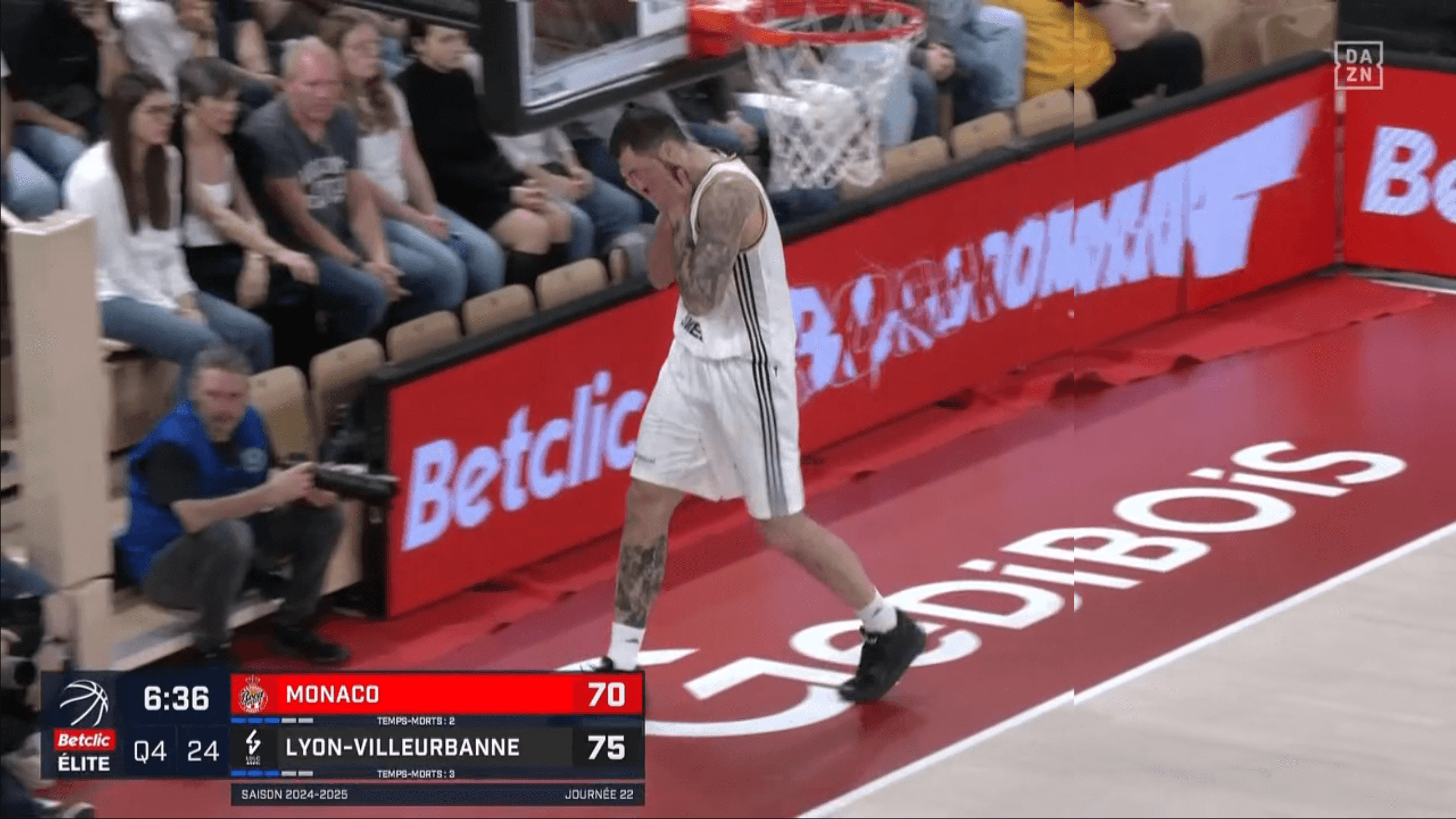 L’ASVEL a très peur pour Joffrey Lauvergne