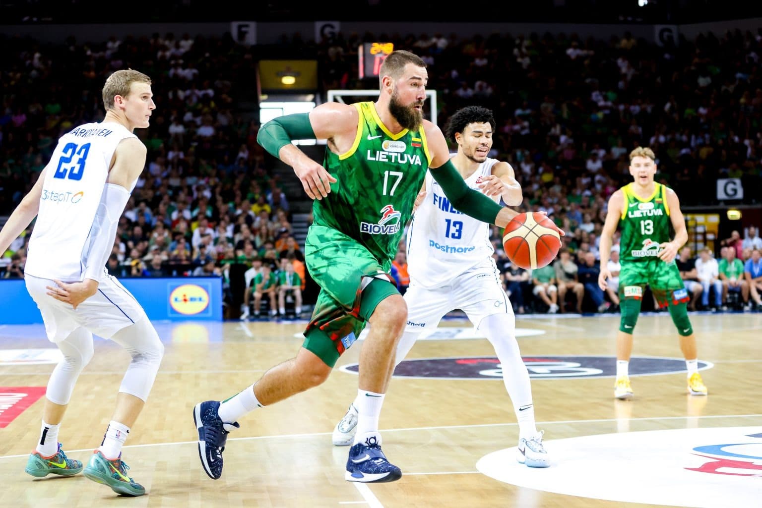 Les 12 Lituaniens sélectionnés pour la Coupe du Monde 2023