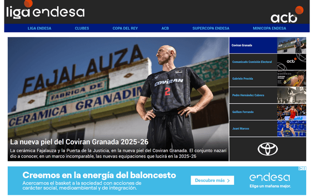 Quand Jonathan Rousselle se retrouve en Une du site de l’ACB
