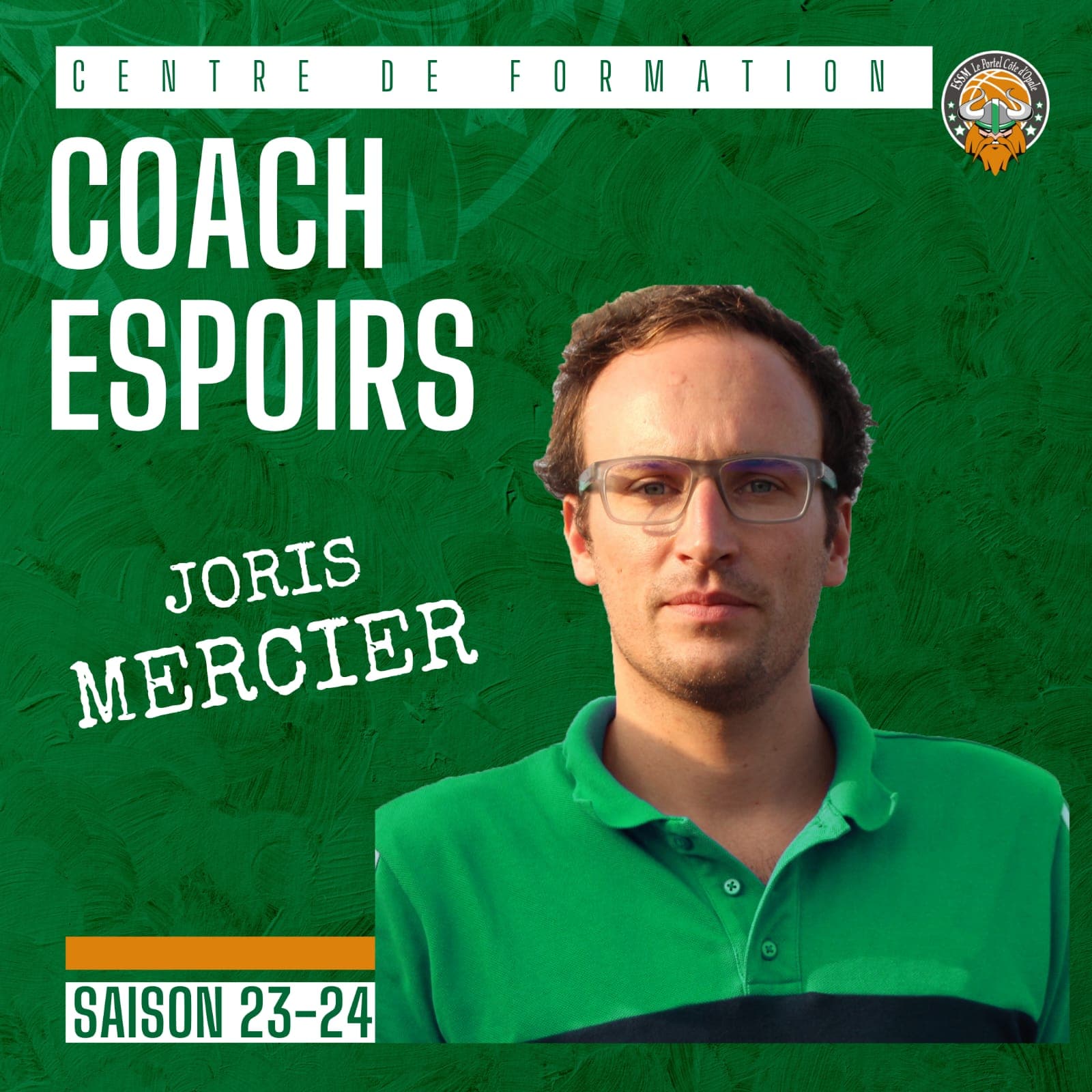 Joris Mercier (Le Havre) va prendre en main les Espoirs du Portel