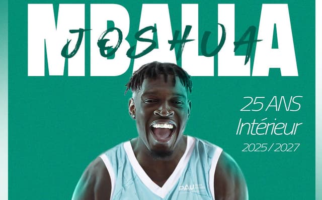 Joshua Mballa de retour, l’Élan Béarnais au complet face à Quimper