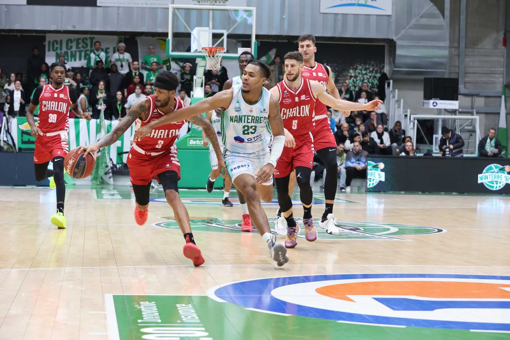 Le jeu dangereux de Nanterre : « On a du mal à se mettre dedans en début de match »