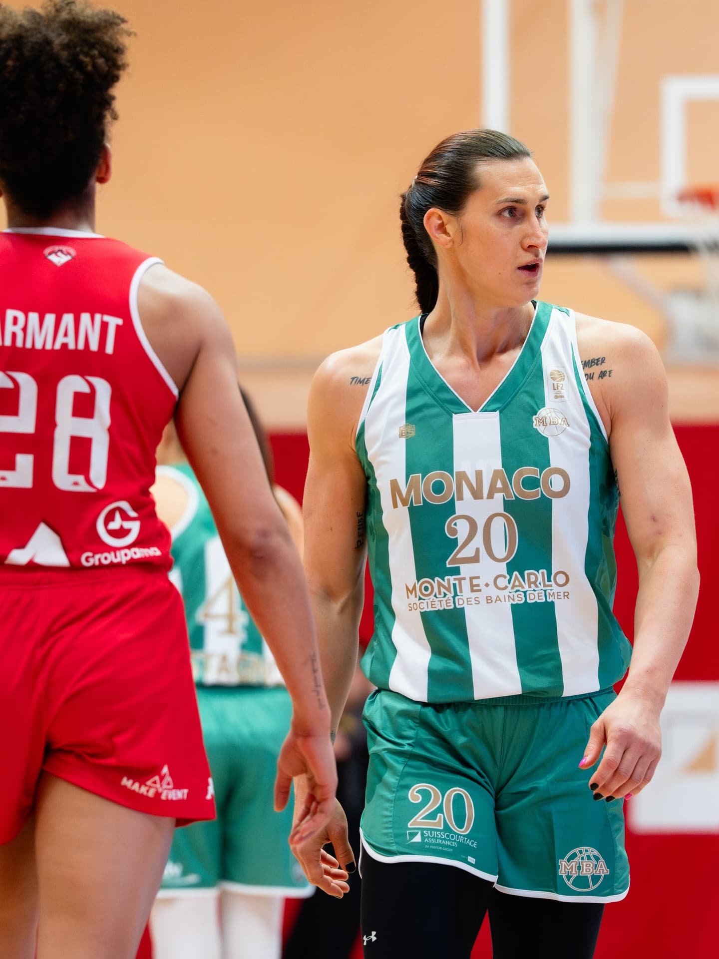 Julie Tetart n'a pas été recompensée de sa saison avec Monaco