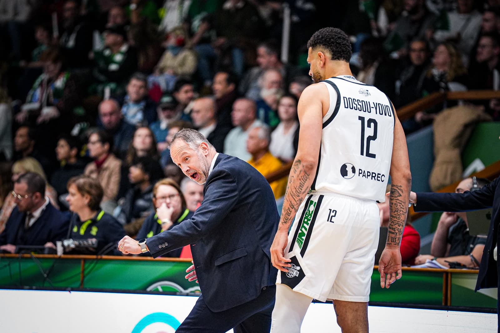 Julien Mahé savoure la prestation collective de Nanterre après la victoire contre Le Mans : « On a été absolument incroyables au rebond offensif »