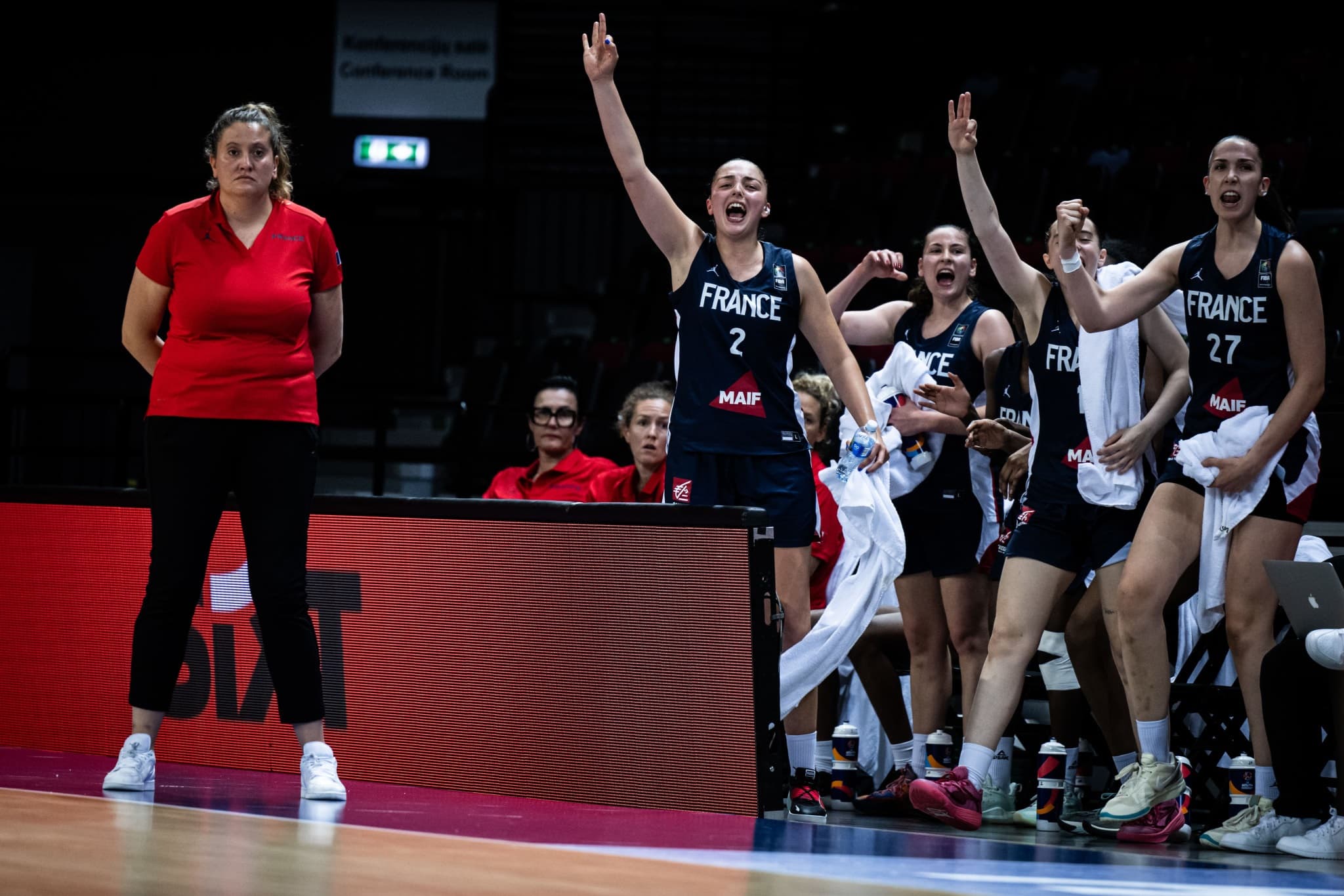 Julie Barennes, coach des U20 championnes d’Europe : « Notre complémentarité a fait la différence »