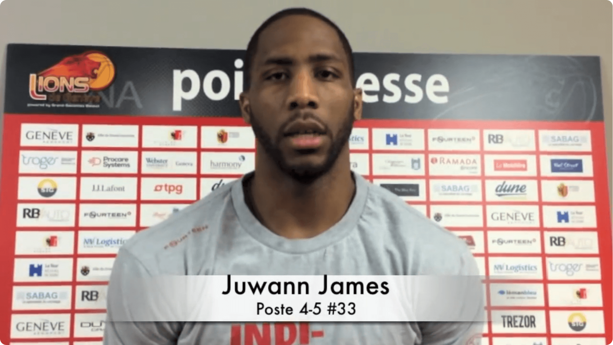 A 37 ans, Juwann James reprend du service chez les Lions de Genève