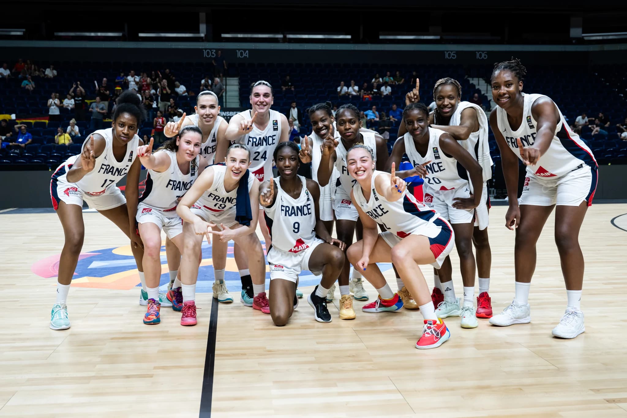 L’équipe de France U20 féminine est en finale de l’EuroBasket !