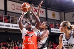 Kariata Diaby et Bourges ont mal géré la fin de match à Vilnius en EuroLeague