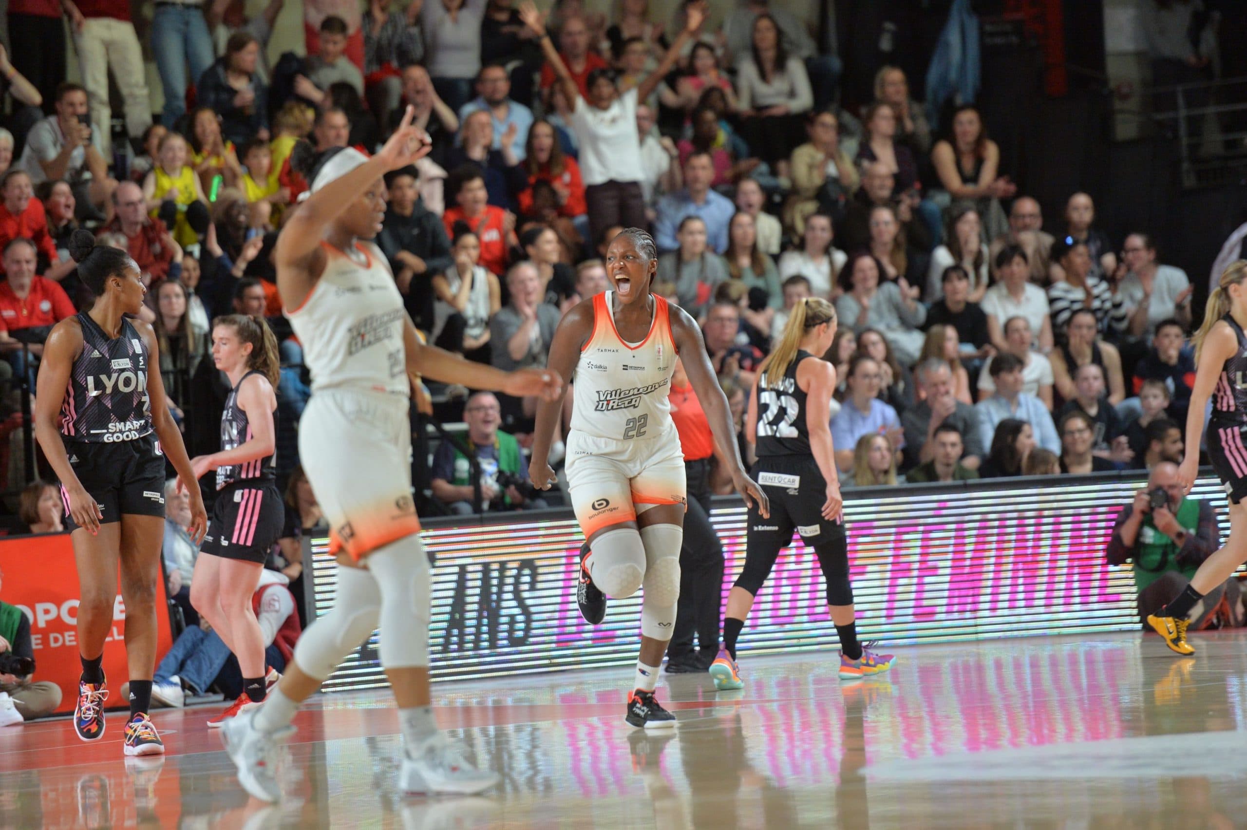 Villeneuve d’Ascq prend l’avantage sur l’ASVEL dans la finale LFB
