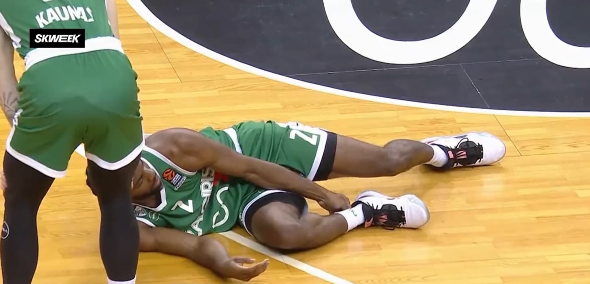 Keenan Evans (Zalgiris Kaunas) victime d’une rupture du tendon d’Achille