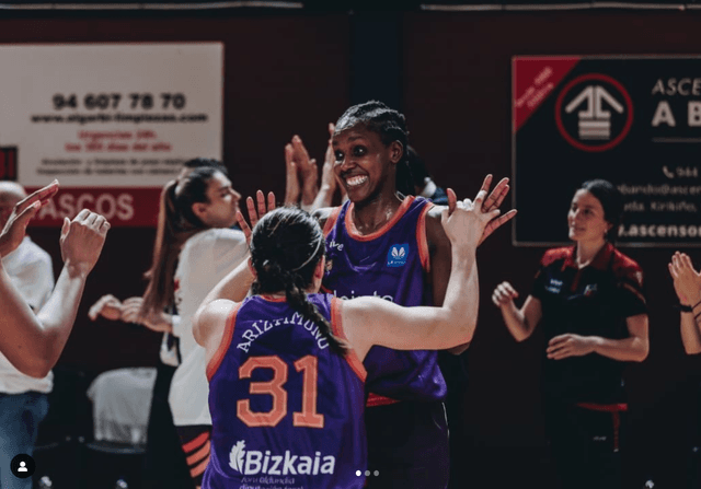Kendra Chery bat son record de points en Espagne