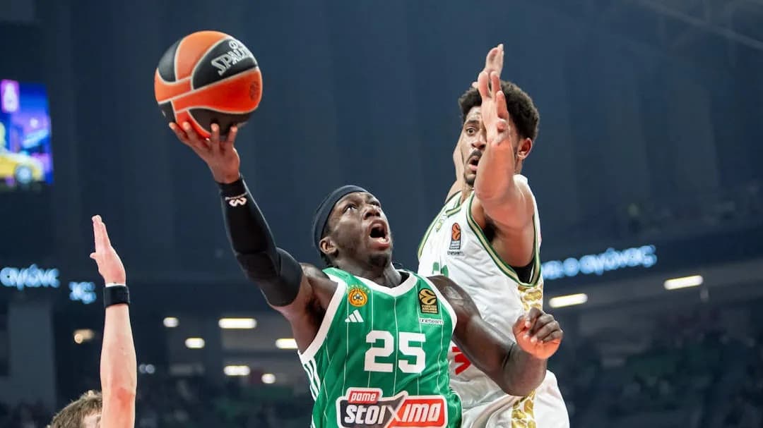 Le Panathinaikos renverse le Zalgiris Kaunas après un comeback de 20 points