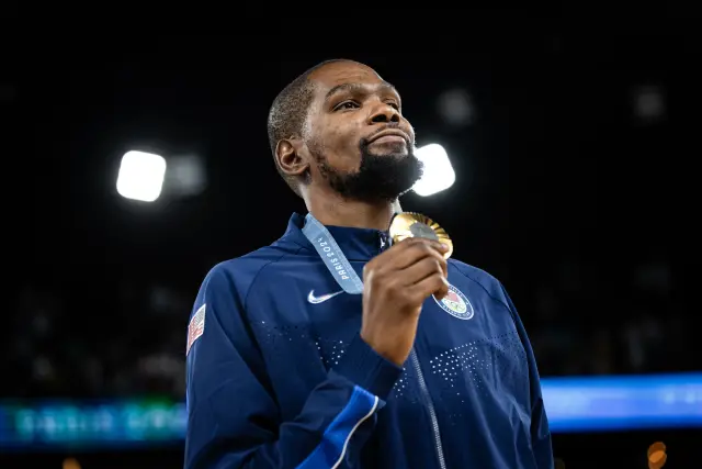 Kevin Durant vise les Jeux olympiques 2028 pour une cinquième médaille d’or