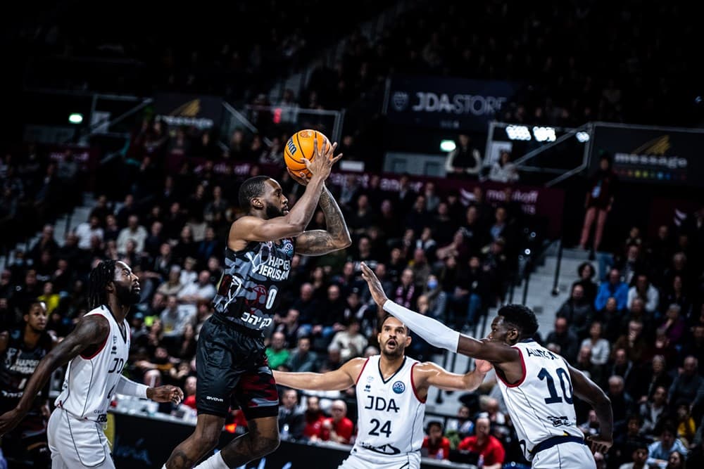 Dijon hors course pour les playoffs de BCL après avoir cédé face à Jérusalem
