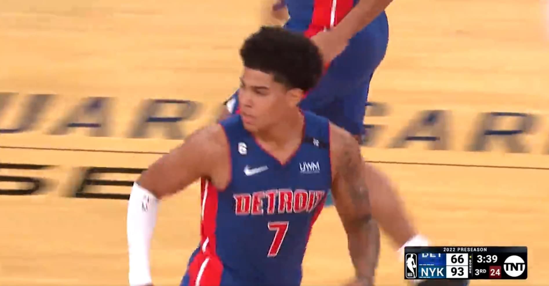 Killian Hayes se montre en vain contre New York