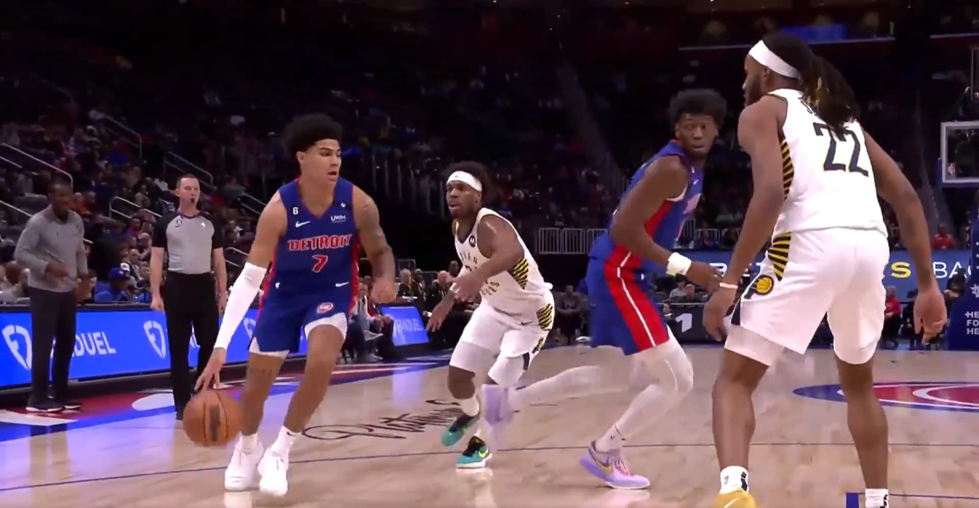 Killian Hayes égale son record de passes décisives