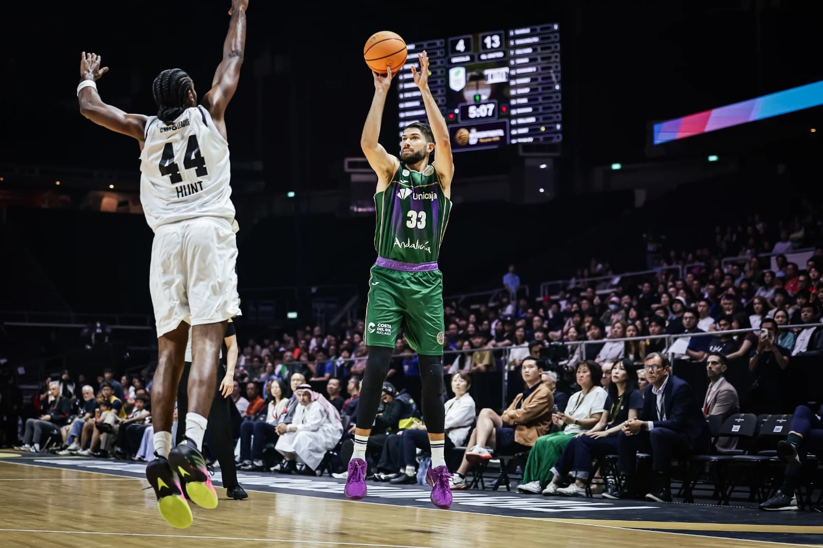 Killian Tillie rentre dans l’histoire en remportant une deuxième Coupe Intercontinentale consécutive avec Malaga