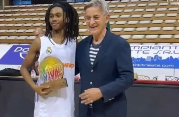 Kyllian Michée (Real Madrid) MVP du tournoi U16 de Trieste
