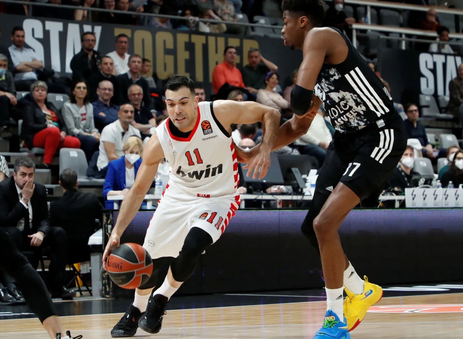 L’ASVEL craque contre l’Olympiakos