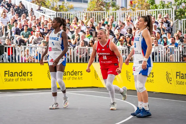 Les Bleues rejoignent les Bleus en quarts de finale de la Coupe d’Europe 3x3