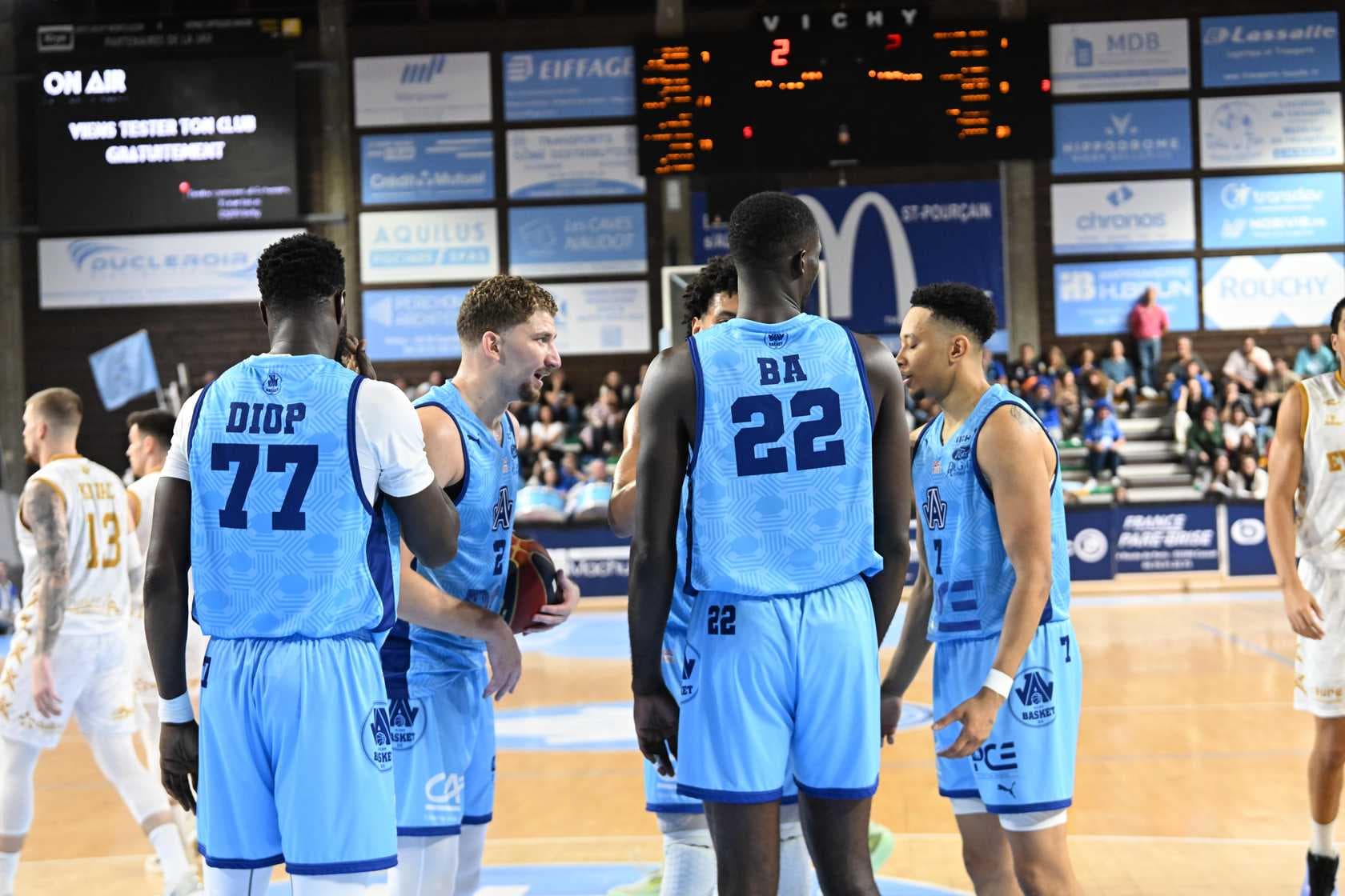 JA Vichy – Antibes : duel du haut de tableau en Elite 2