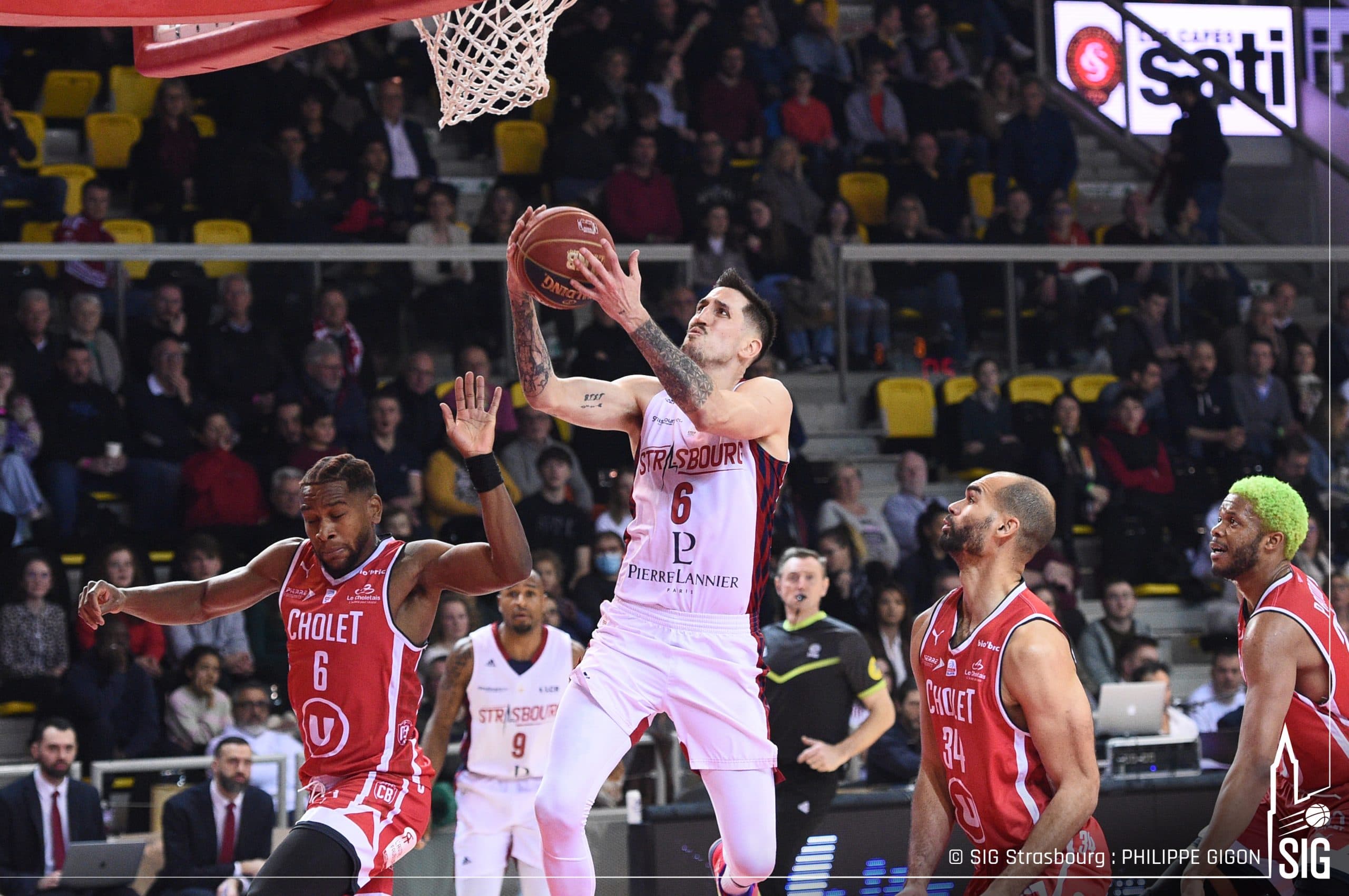 Trois matchs à gagner pour voir la BCL : Cholet affrontera Anvers, Strasbourg a rendez-vous avec Jonava