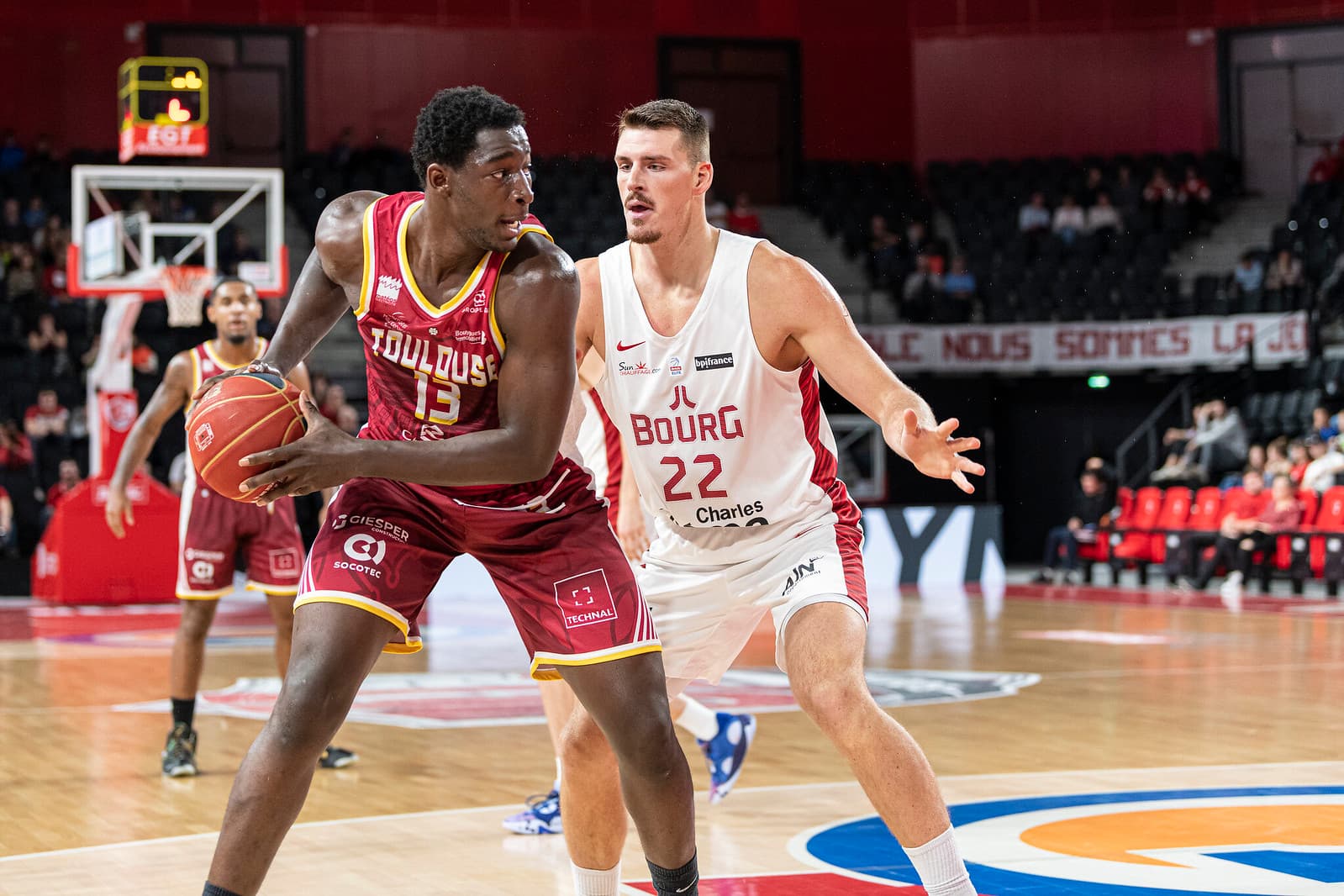 Ladji Meite vient aider la raquette de Berck