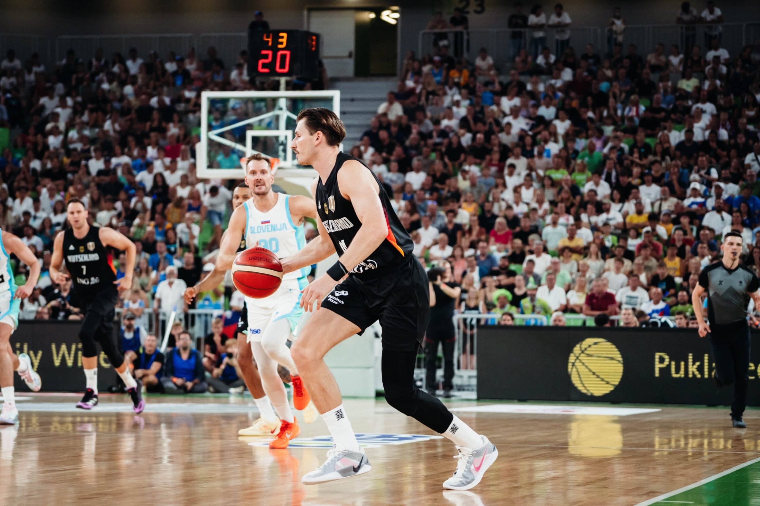 L’Allemagne débute sa préparation à l’EuroBasket par une victoire en Slovénie face à Luka Doncic