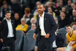 Lamine Kebe lors d'Orléans - Blois ce mardi 27 janvier en Leaders Cup ELITE 2