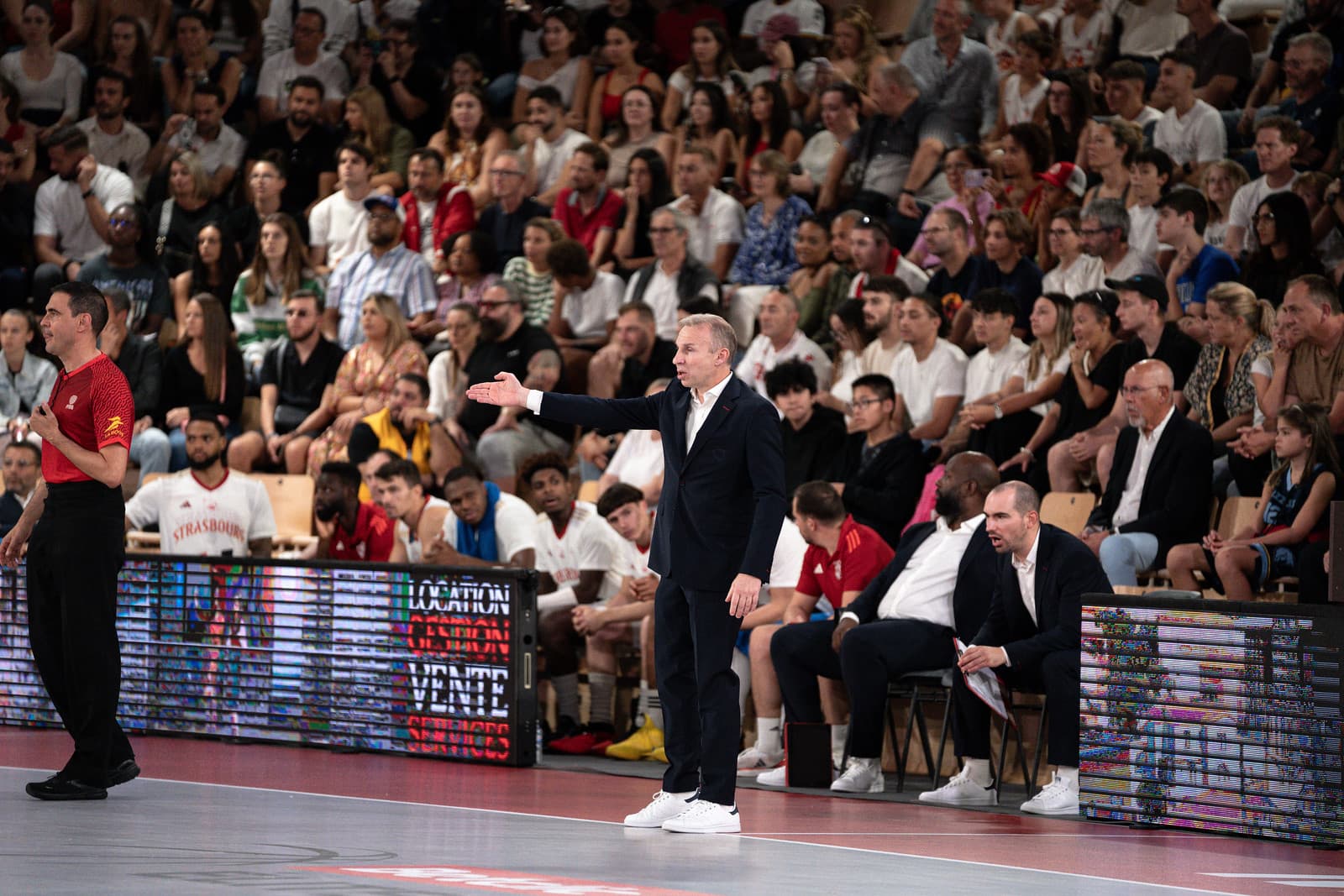 Laurent Vila après Strasbourg – ASVEL : « Il faut se servir de ce match lors de moments plus difficiles »