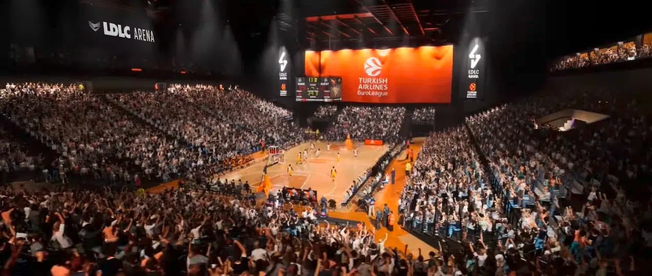L’ASVEL inaugurera sa nouvelle arena contre le Bayern Munich le 23 novembre