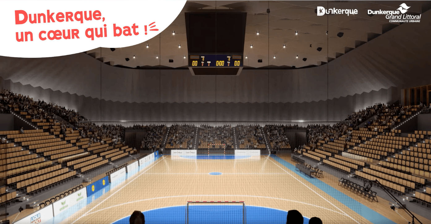 Une salle de 5 500 places bientôt à Dunkerque