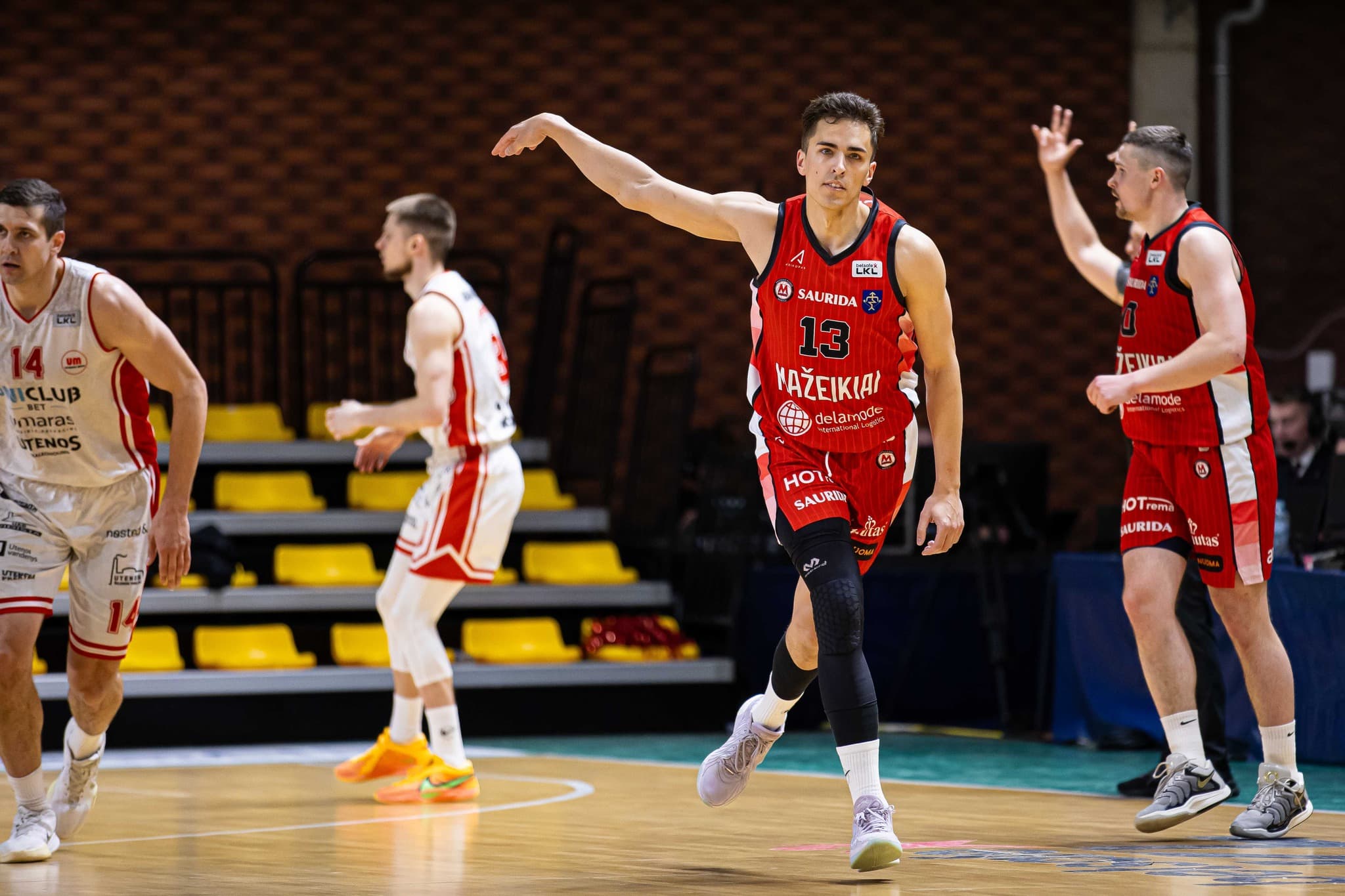 Justinas Jogminas, dernière recrue de Saint-Vallier pour la saison 2025-2026