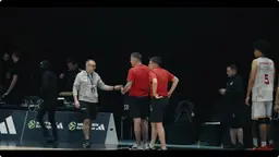 Le moment où le staff de l'AS Monaco a appris que le NextGen EuroLeague était annulé