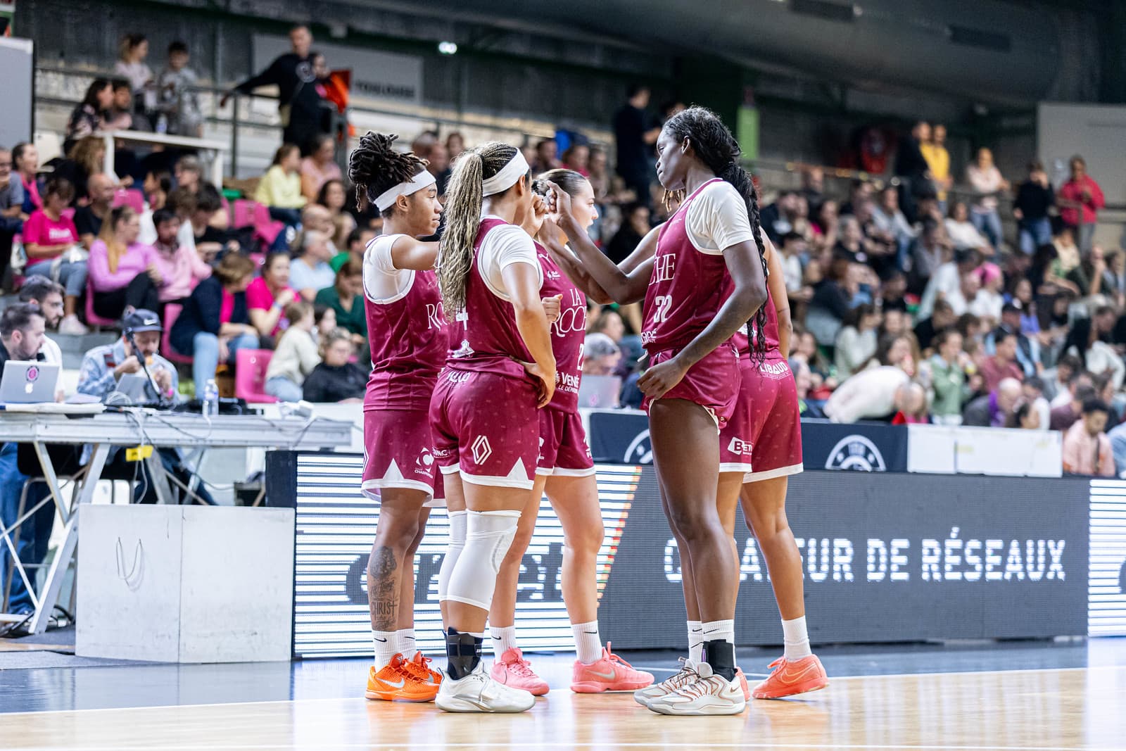 La Roche Vendée Basket en grande difficulté financière, un plan de continuation mis en place