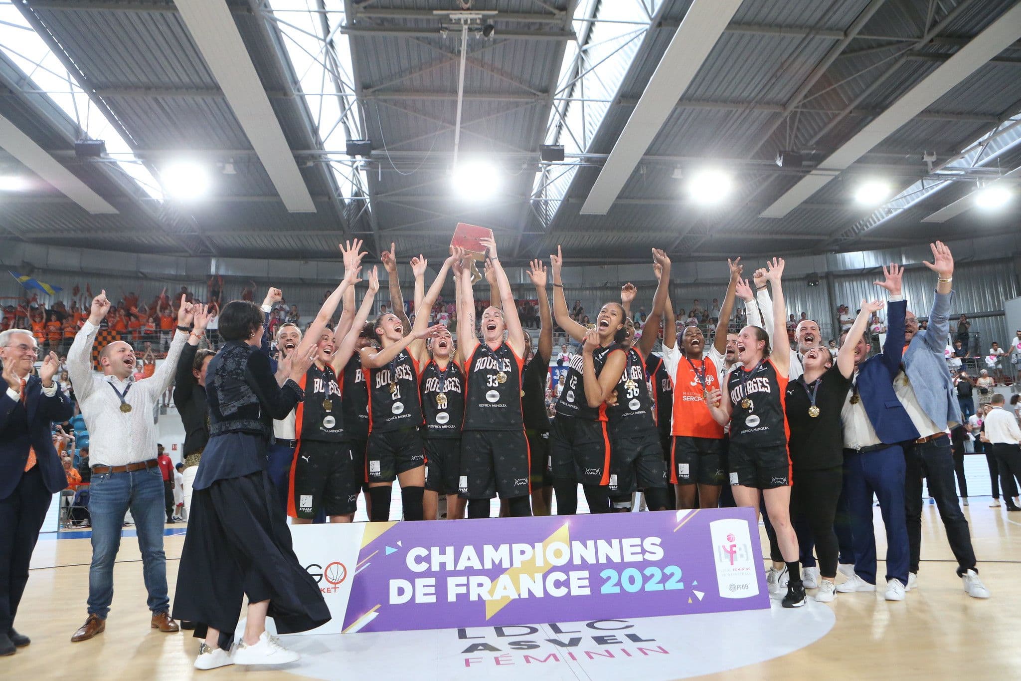 Le retour du roi Bourges : les Tango championnes de France !