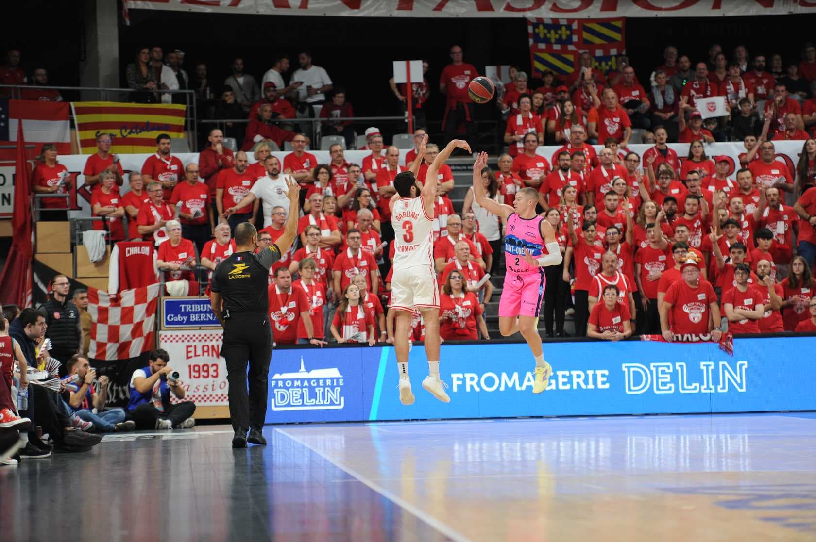 Coup dur pour l’Élan Chalon : Nate Darling absent deux mois