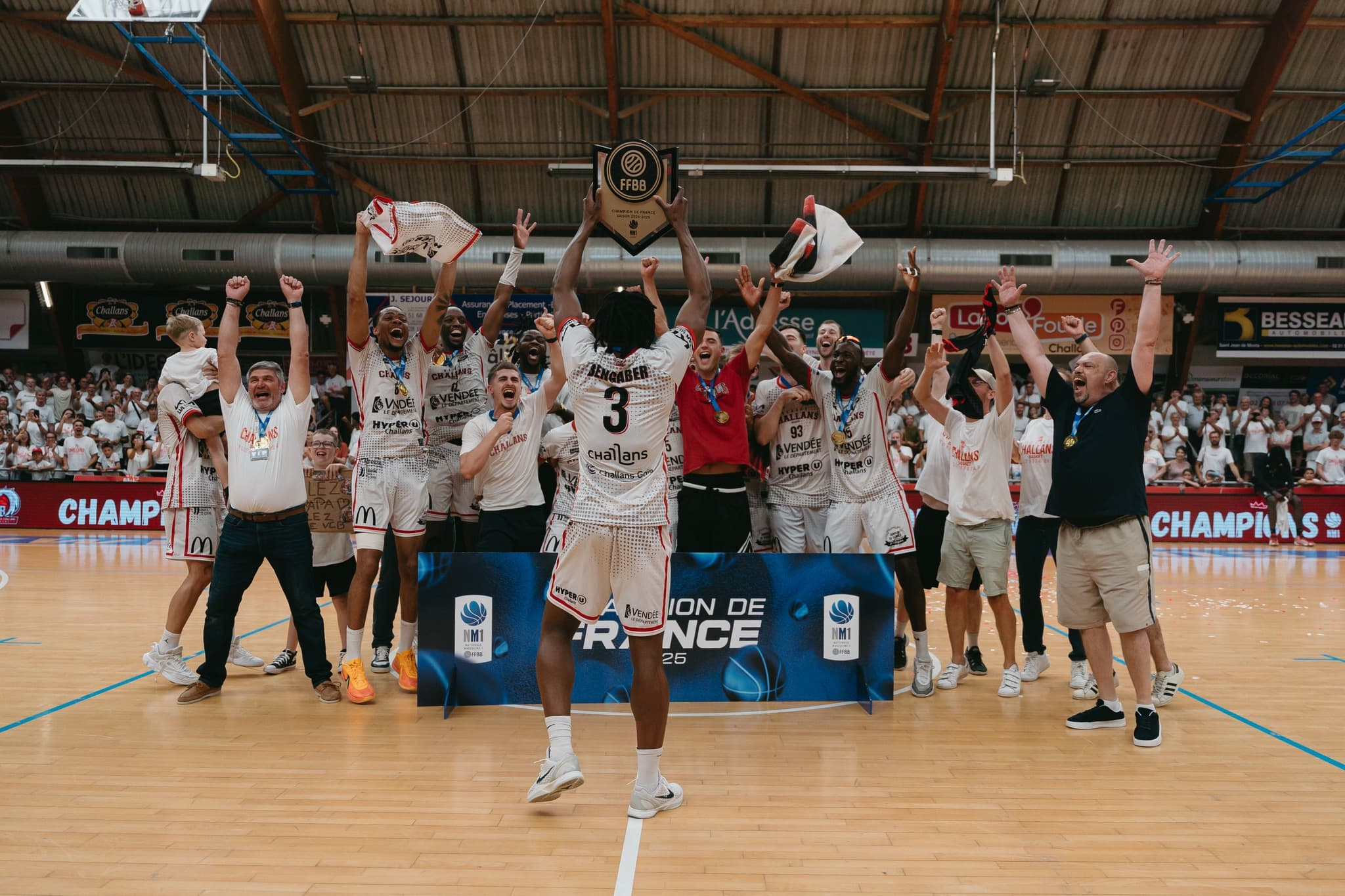 36 ans après, Challans retrouve la LNB : le VCB remporte les playoffs de NM1
