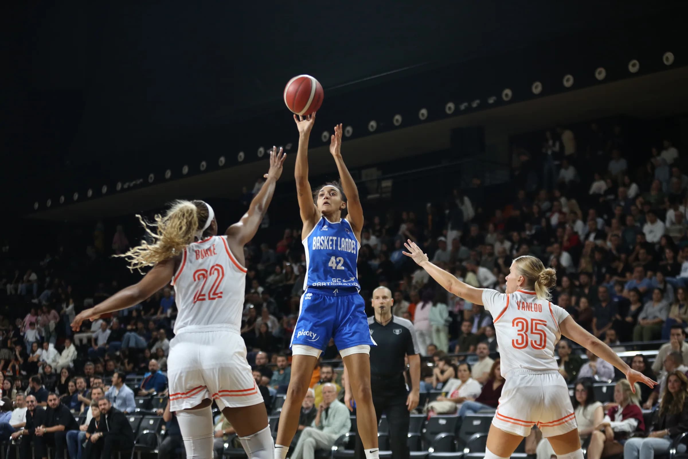Basket Landes s’offre une victoire à Mersin, Bourges redémarre à Gdynia