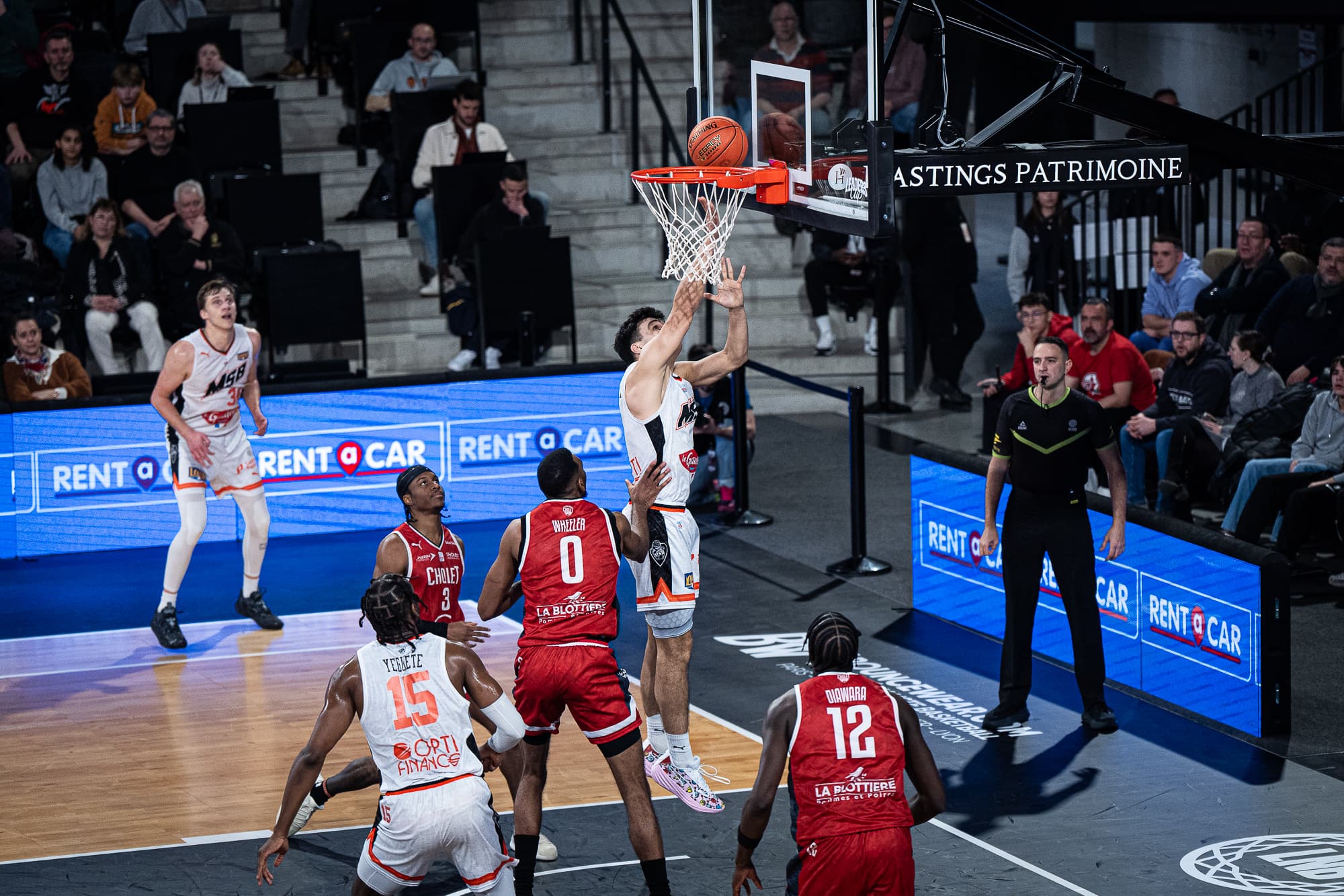 Le Mans a encore imposé sa loi au rebond pour prendre le dessus sur Cholet