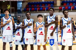 L'équipe de France U16 masculine a bien lancé son Euro en Roumanie