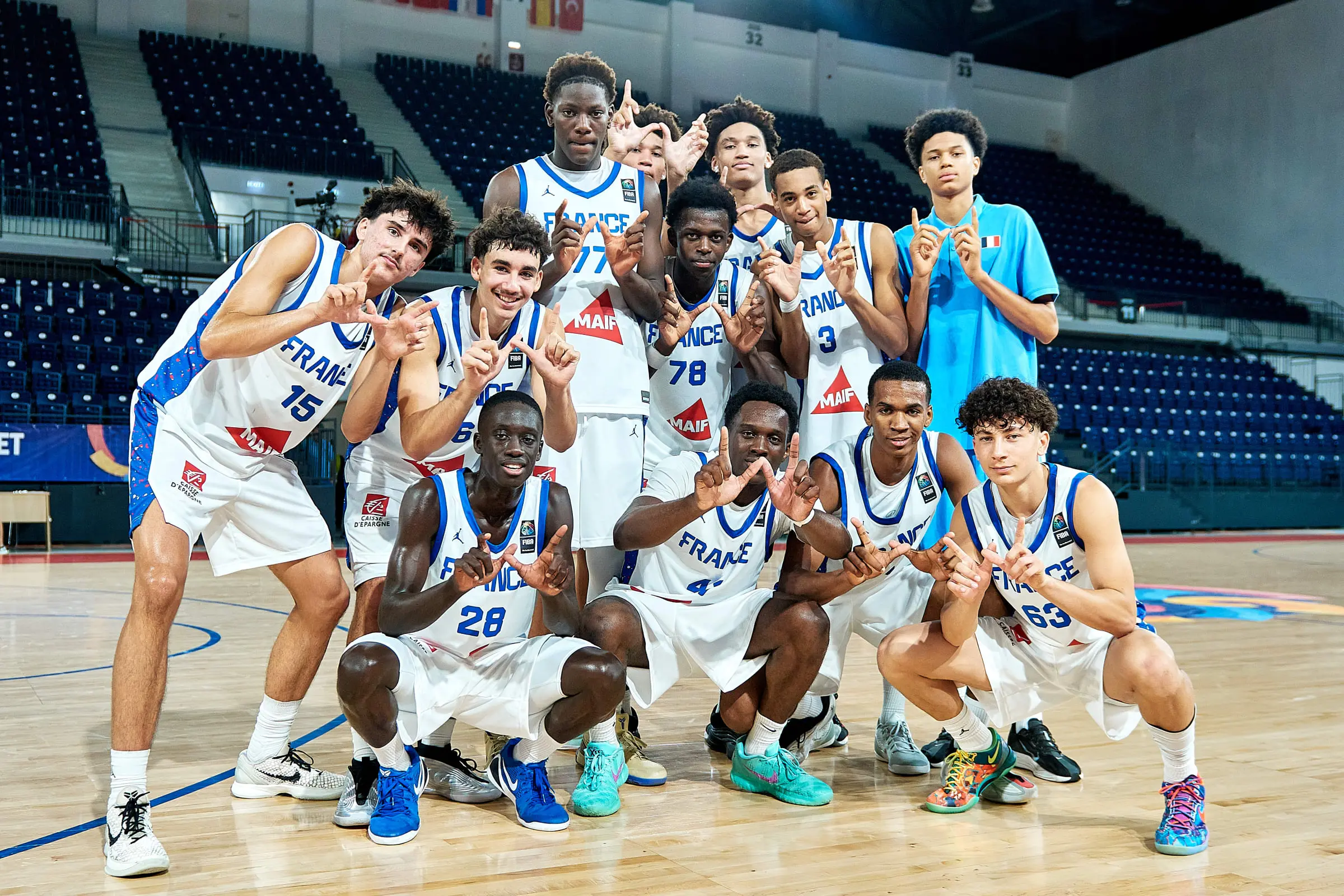 EuroBasket U16 : la France facile contre la Géorgie file en quarts contre la Roumanie