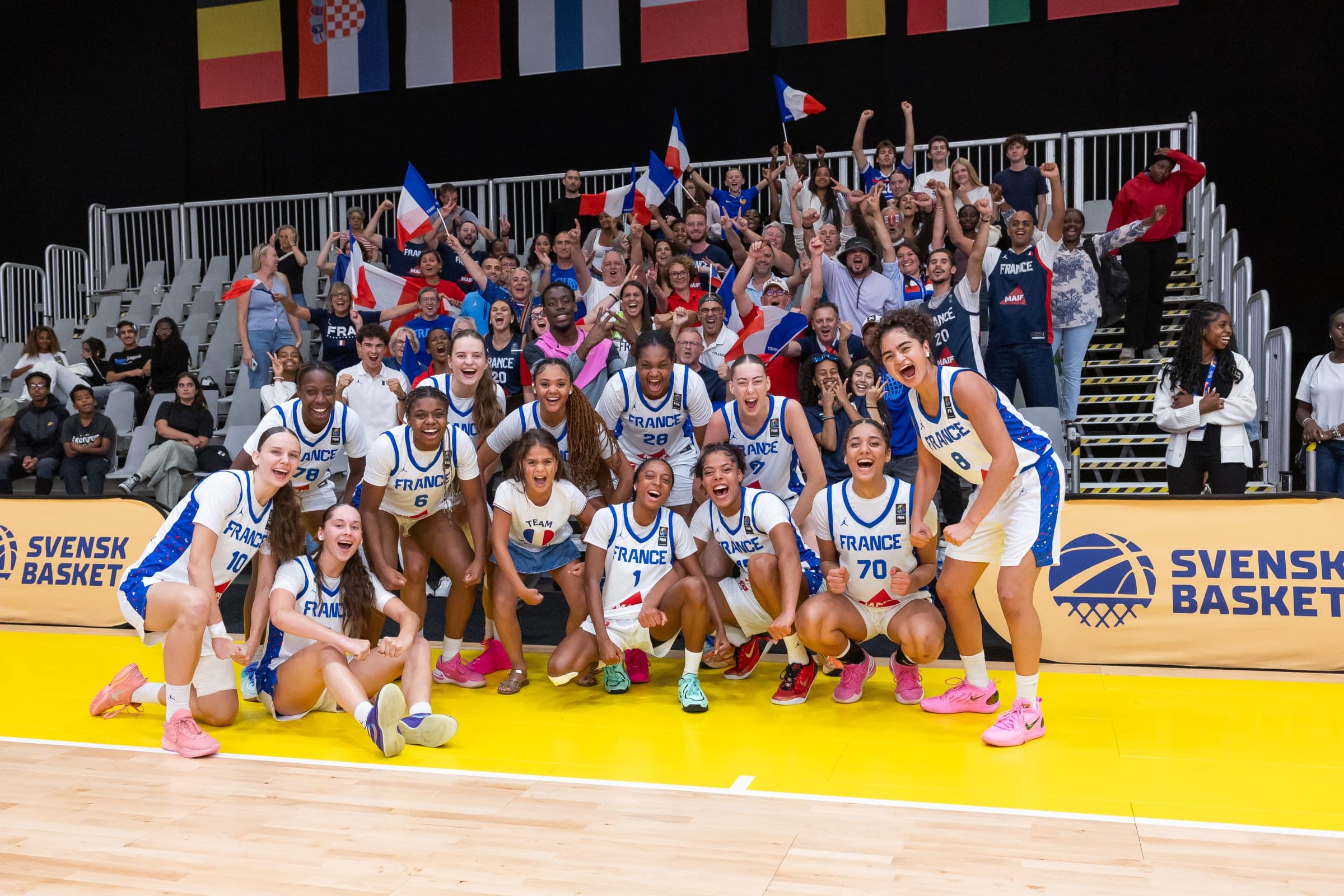 L’équipe de France U18 féminine écrase la Finlande et file en finale de l’EuroBasket U18
