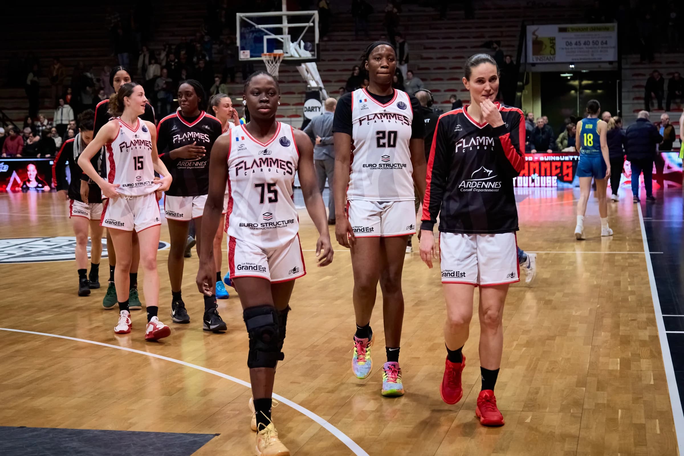 Les Flammes Carolo à une marche d’une qualification en Euroleague féminine