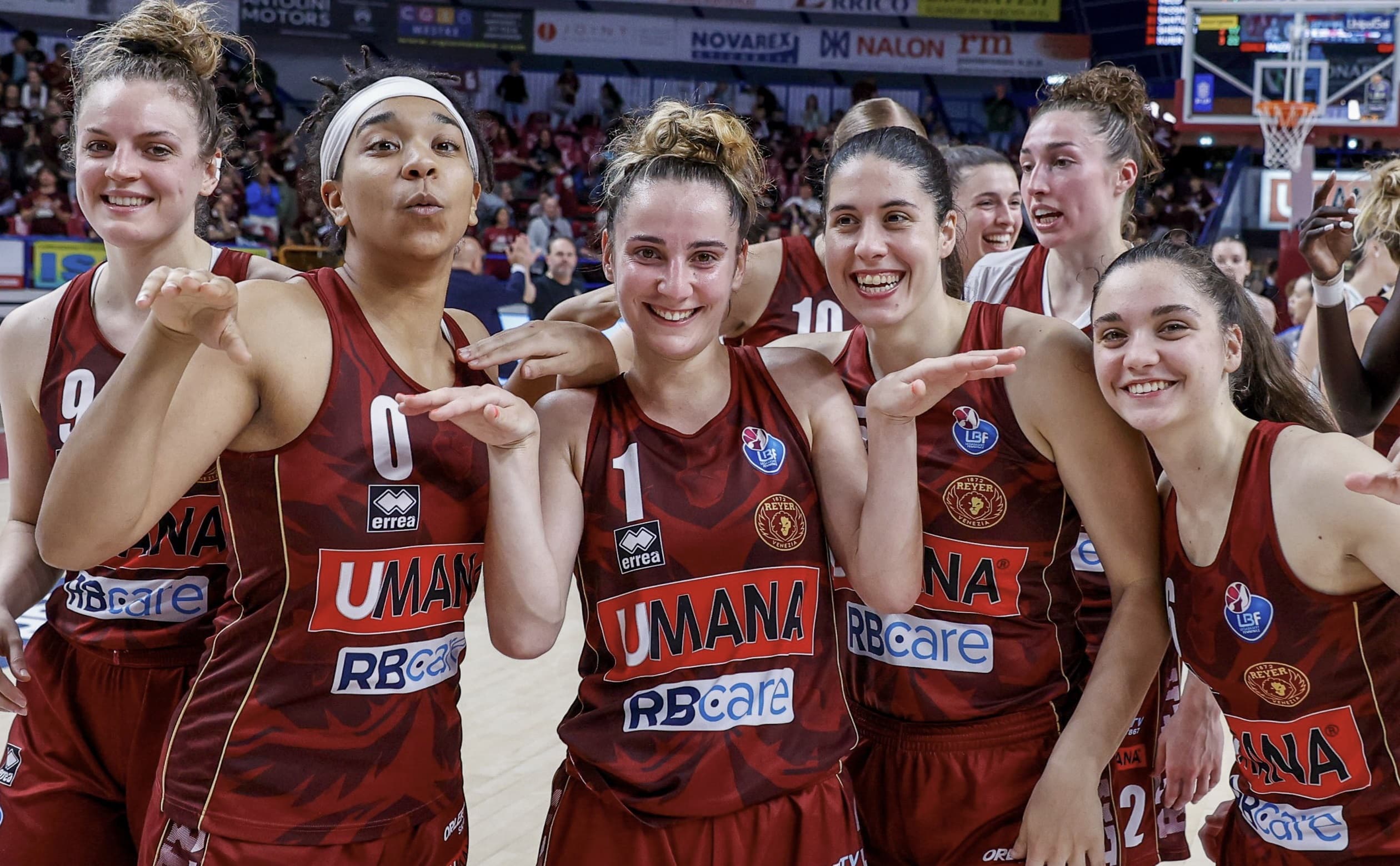 Venise et Lisa Berkani en finale du championnat italien contre Schio