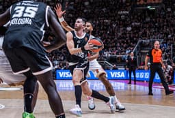 Luca Vildoza a été important pour la Virtus Bologne contre Monaco, avant d'être arrêté par la police